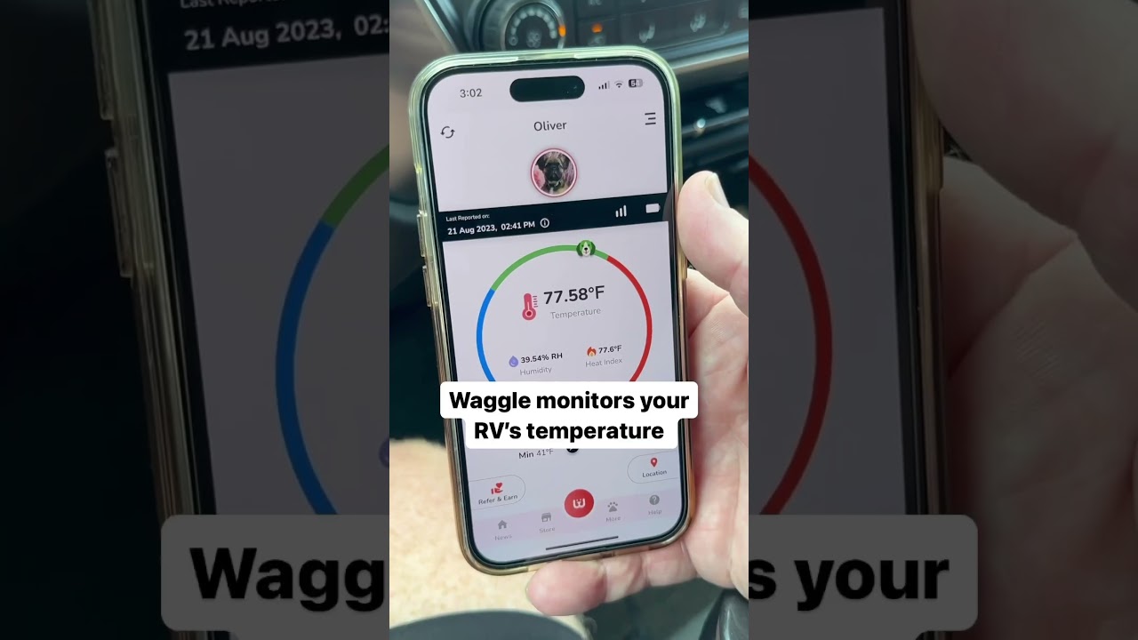 Know the signs of pet heat exhaustion! 🐶🥵 #rvlifestyle