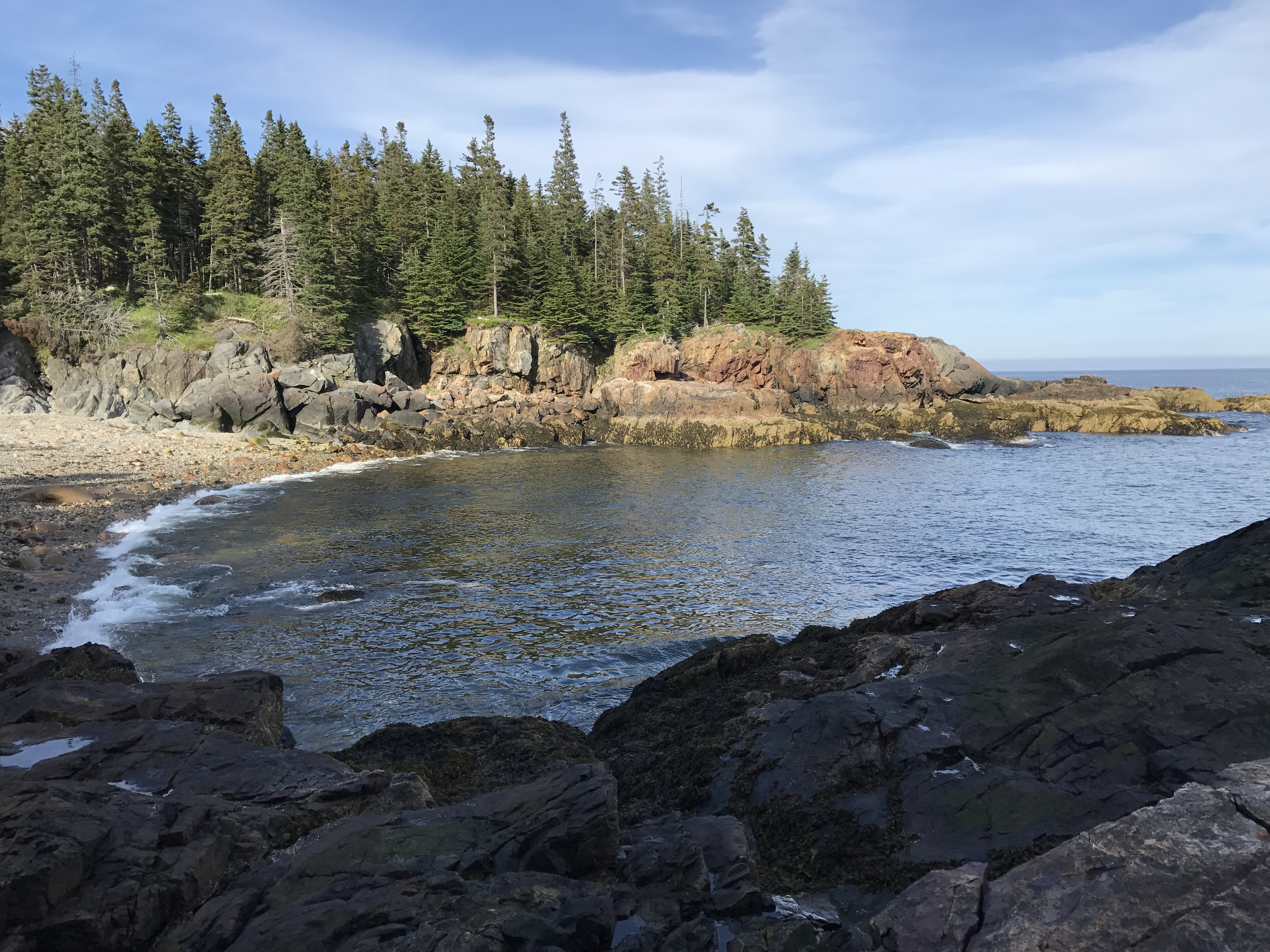 Rocky Cove At Little Hunters Beach Acadia National Park