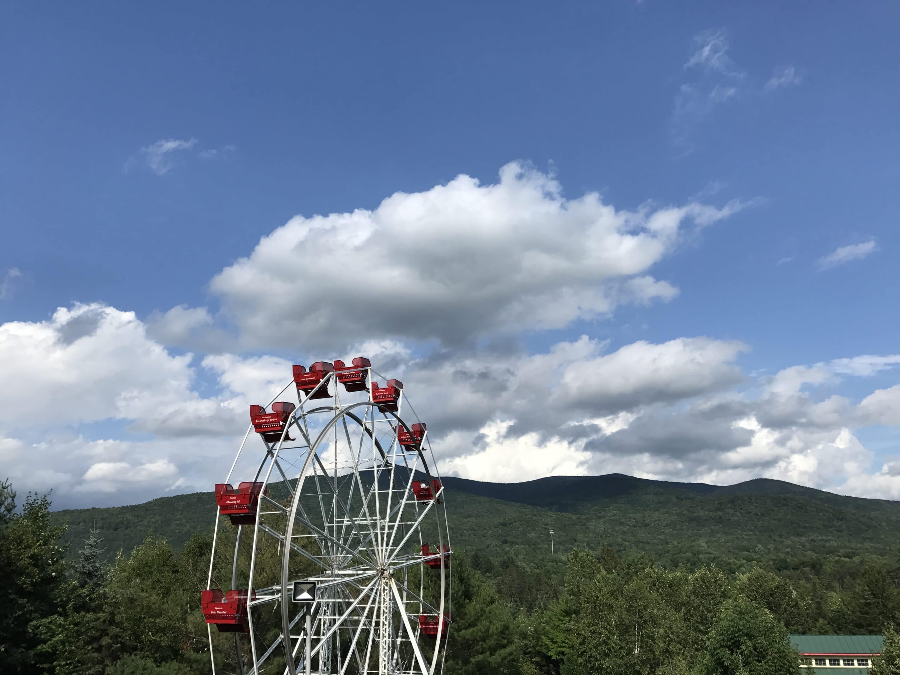 Ferris Wheel Vacation In The White Mountains New Hampshire