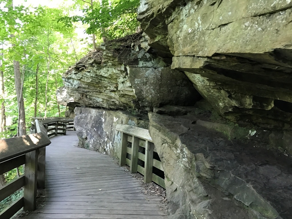 Cuyahoga National Park Boardwalk Trail To Waterfall Worst National Park
