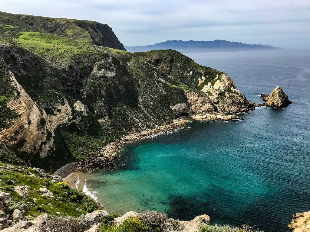 Ocean Cliff Channel Islands Least Visited National Park Ideas To Avoid Crowds