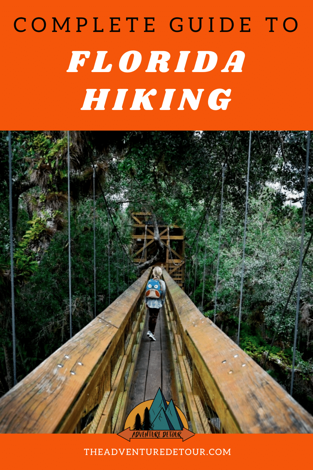 Girl On Treetop Walk Complete Guide To Hike Florida