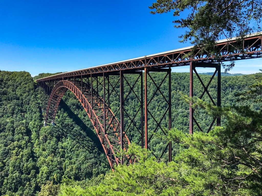 New River Bridge Best National Parks To Visit In Fall