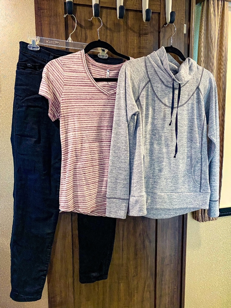 Women's Tops And Pants For RV Capsule Wardrobe - Best Camping Clothes For RV Living
