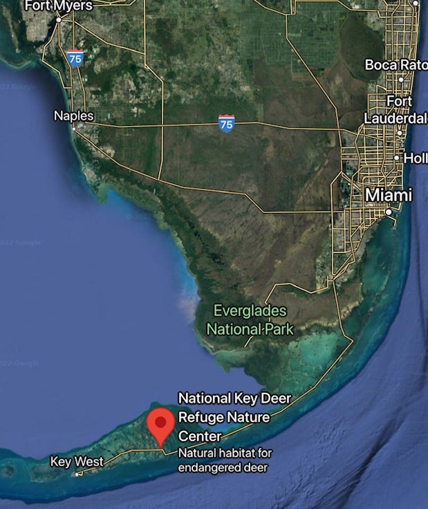 Map of hiking area - Hike Florida-Best Hiking Trails In Florida