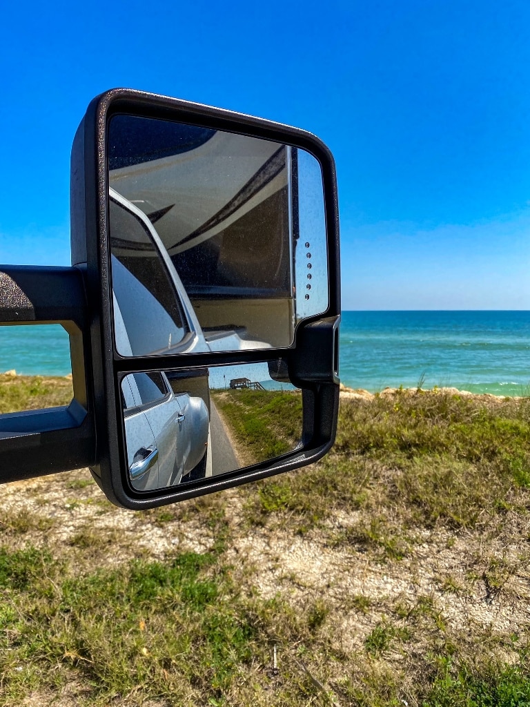 RV Driving Next To The Ocean - Camper Living