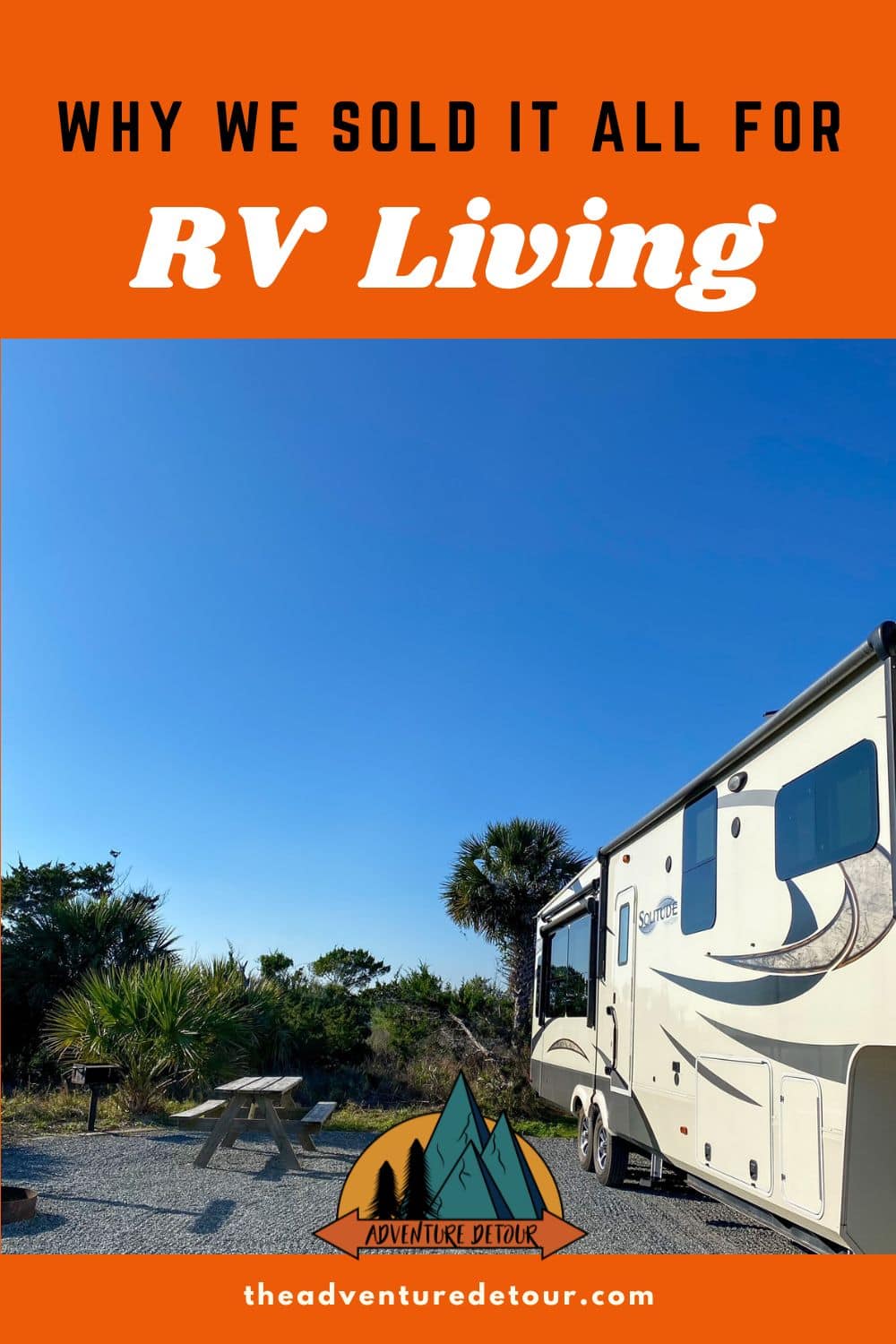 RV In State Park Campground - RV Living