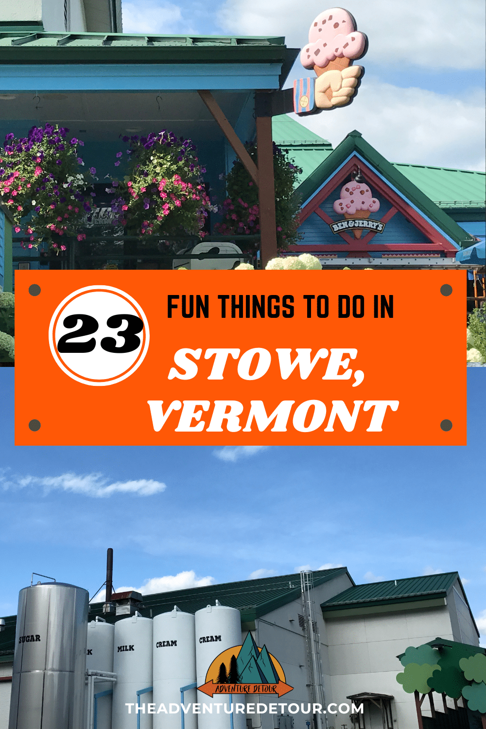 Ben and Jerry's Ice Cream Factory - Things To Do In Stowe Vermont In The Summer